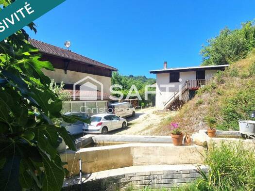 Maison à vendre 330 000 € 4 pièces 2 chambres 110 m² 3 676 m² de terrain Notre-Dame-de-l'Osier 38470