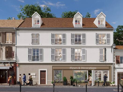 Appartement à vendre - neuf 361 706 € 3 pièces 65,3 m² Étage 1/3 dès le 31/12/2026 Centre Ancien Est Taverny 95150