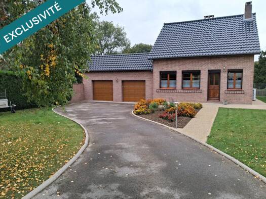 Maison à vendre 284 000 € 5 pièces 3 chambres 90 m² 1 715 m² de terrain Wailly-Beaucamp 62170