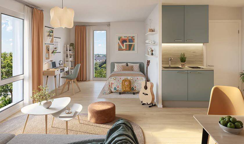 Appartement 1 pièce 24 m² · à Bruz · 24,2 m² · 142 880 €