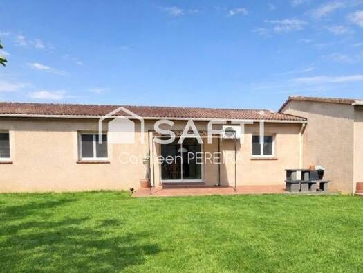 Maison de plain-pied à vendre 284 000 € 5 pièces 4 chambres 106 m² 904 m² de terrain Montastruc-la-Conseillère 31380