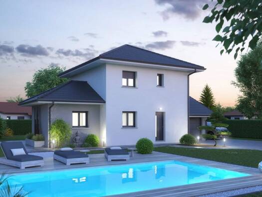 Terrain avec maison neuve à vendre 285 000 € 4 pièces 3 chambres 95 m² 883 m² de terrain Virieu 38730
