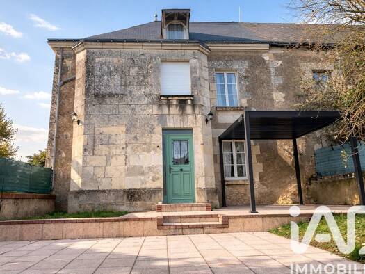 Maison de plain-pied à vendre 225 000 € 5 pièces 4 chambres 120 m² 285 m² de terrain Noyant-de-Touraine 37800