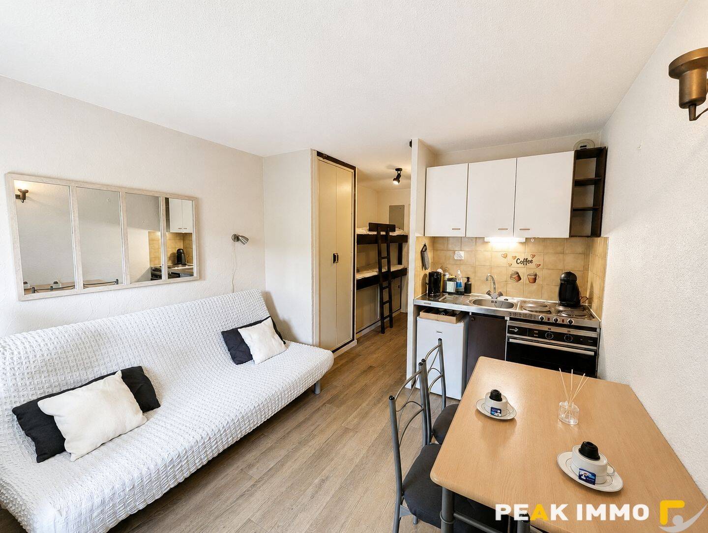 Appartement 1 pièce 18 m² · à Bogève · 18,2 m² · 420 €/mois