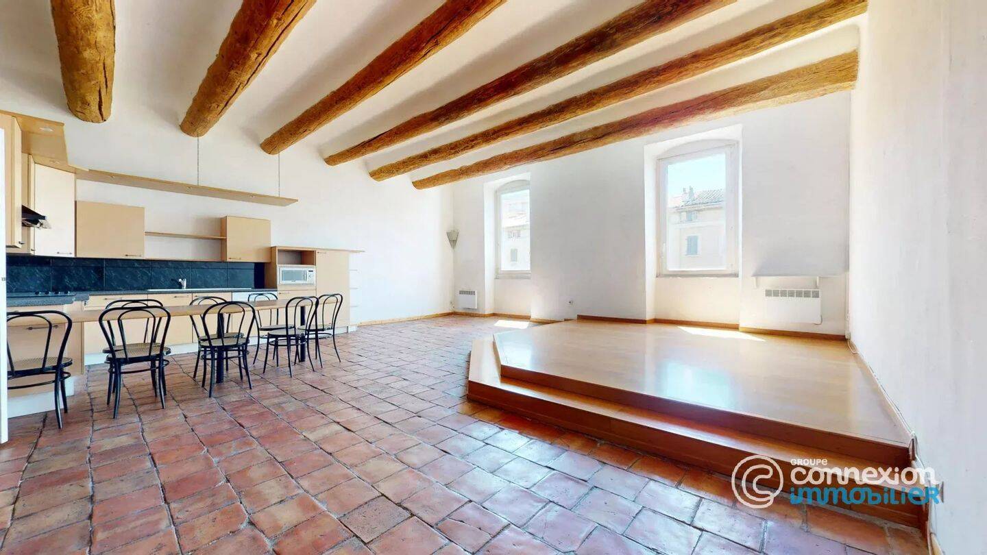 Appartement 3 pièces 101 m² · à Marseille 1er Arrondissement · 101,3 m² · 378 000 €
