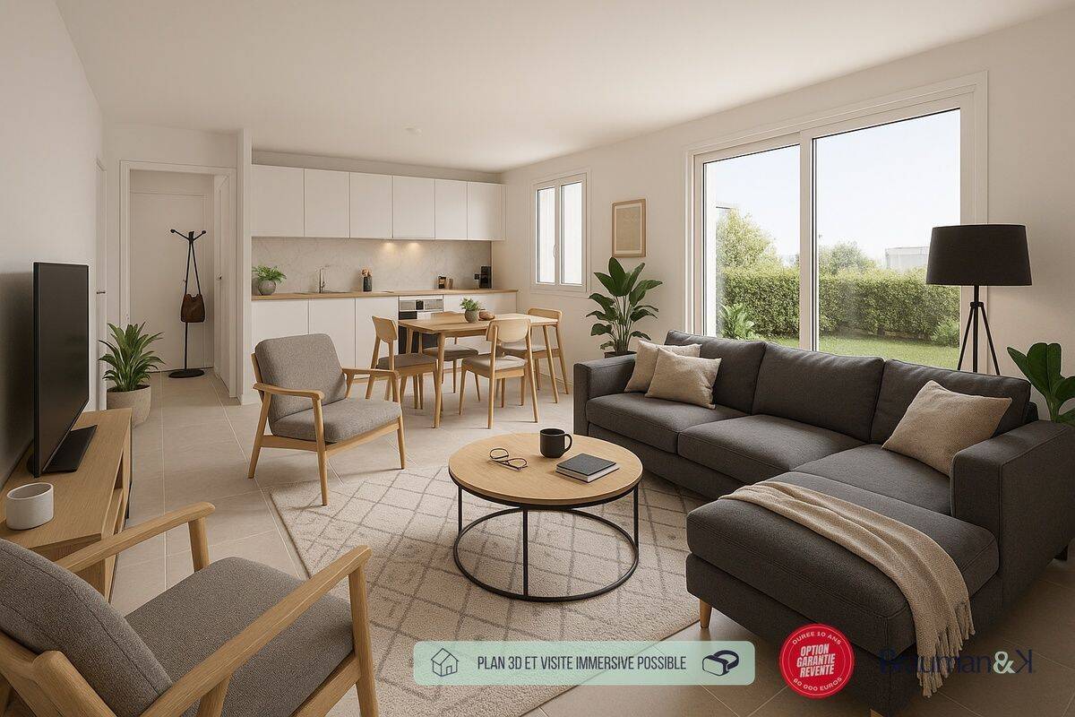 Appartement 2 pièces 41 m² · à Gonfreville-l'Orcher · 41 m² · 131 700 €