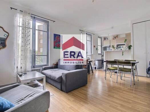 Appartement à vendre 308 000 € 2 pièces 1 chambre 49 m² Étage 1/4 Rosiers-Les Puces Saint-Ouen-sur-Seine 93400