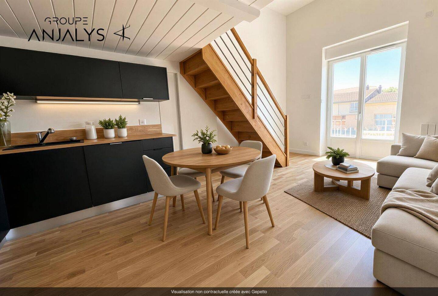 Appartement 3 pièces 53 m² · à Tassin-la-Demi-Lune · 52,9 m² · 1 100 €