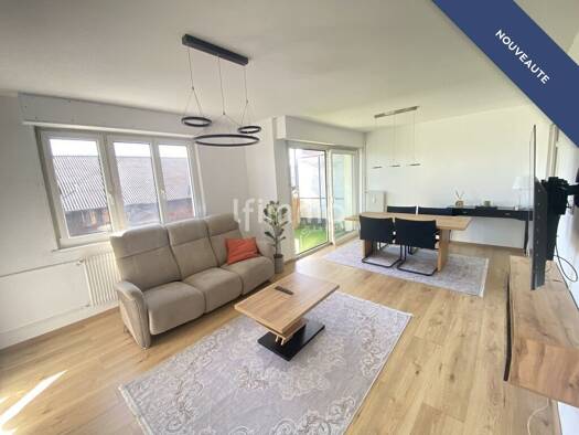 Appartement à vendre 108 000 € 4 pièces 2 chambres 70 m² Étage 2/4 Bourtzwiller Centre Ouest Mulhouse 68200