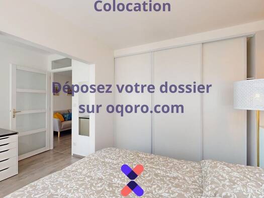Colocation à louer 400 € 2 pièces 1 chambre 76 m² 1er étage Dufau-Tourasse Pau 64000