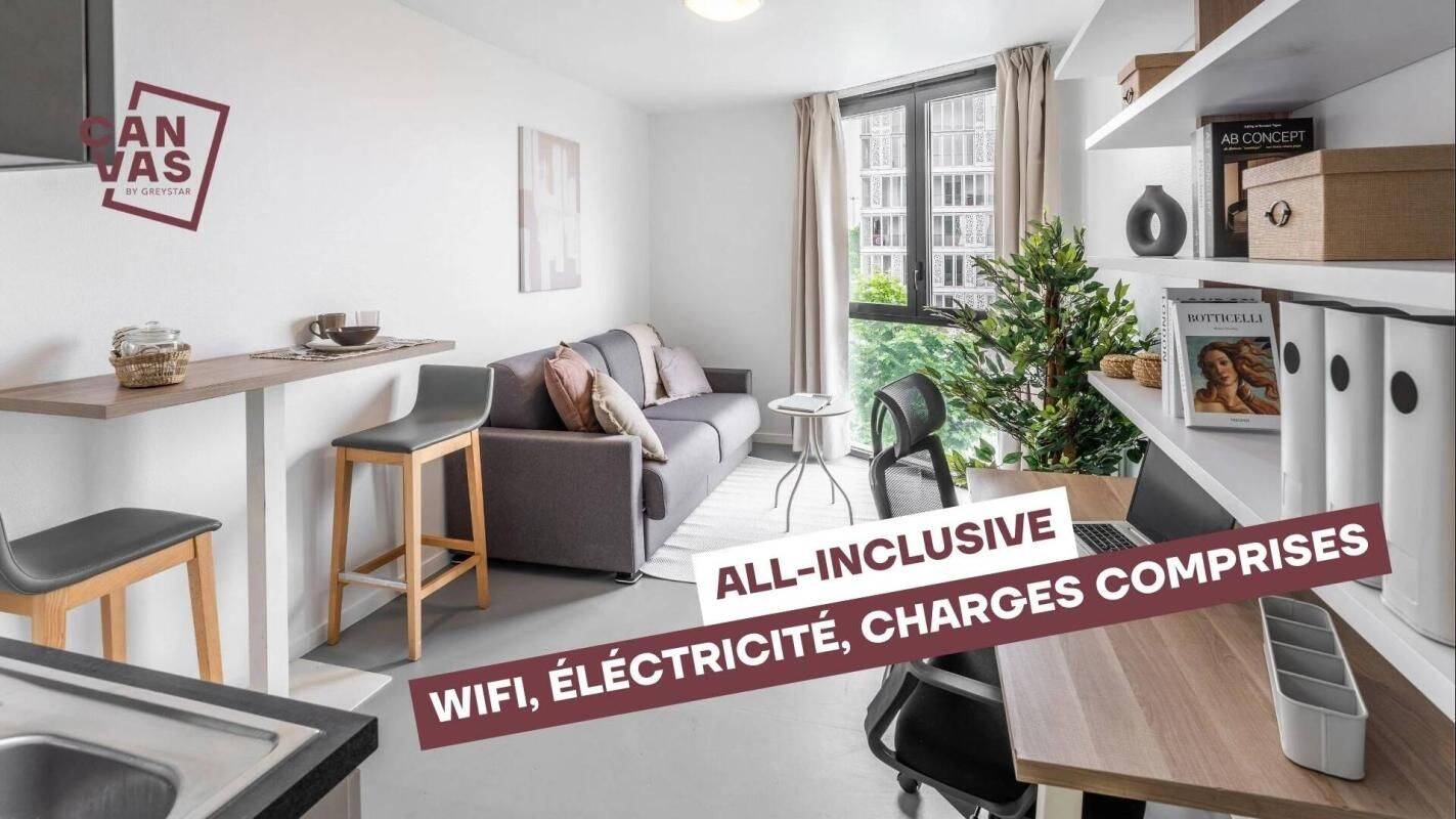 Appartement 1 pièce 22 m² · à Bègles · 22 m² · 671 €/mois