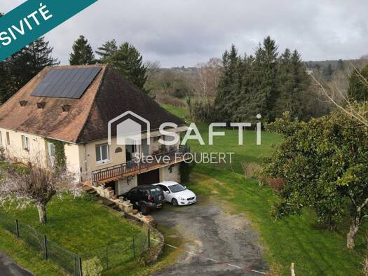 Maison à vendre 329 000 € 7 pièces 5 chambres 185 m² 7 749 m² de terrain Rouffignac-Saint-Cernin-de-Reilhac 24580