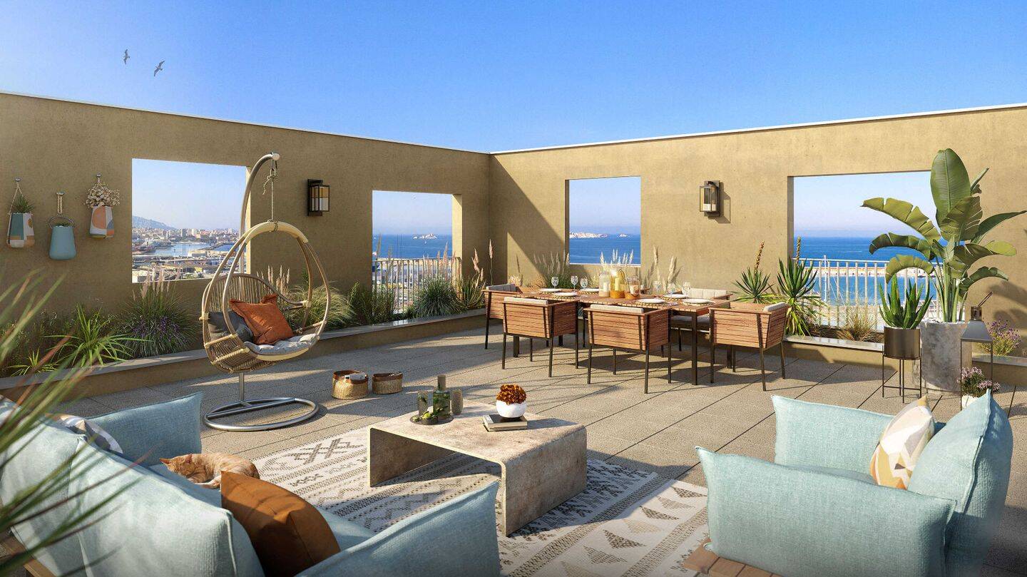 Appartement 4 pièces 88 m² · à Marseille 15ème Arrondissement · 88 m² · 460 000 €
