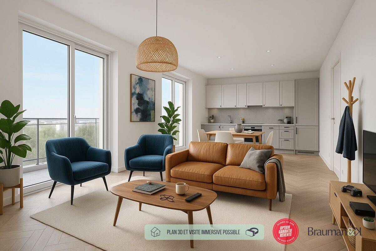 Appartement 4 pièces 75 m² · à Mantes-la-Jolie · 75 m² · 254 000 €