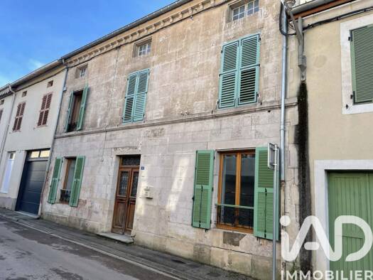 Maison à vendre 68 000 € 5 pièces 3 chambres 148 m² 250 m² de terrain Poissons 52230
