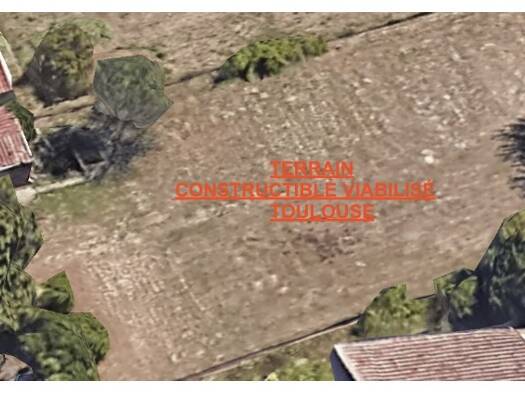 Terrain constructible viabilisé à vendre 243 000 € 446 m² de terrain Croix-daurade Toulouse 31200