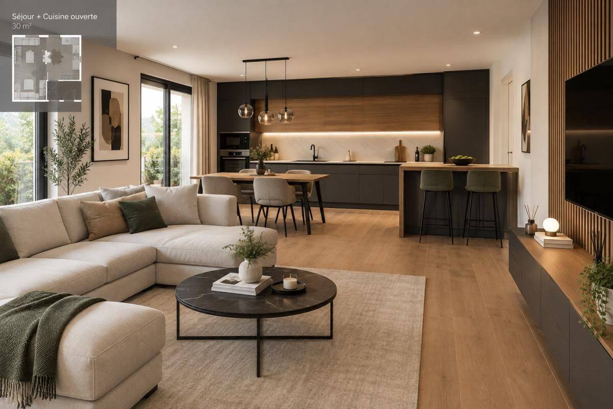 Appartement 4 pièces 89 m² · à Suresnes · 89 m² · 998 000 €