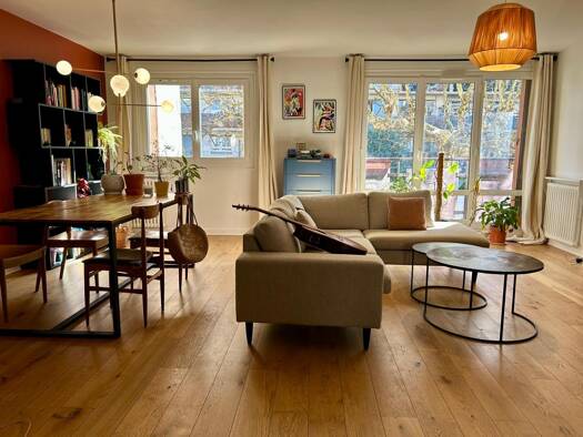 Appartement à vendre 565 000 € 3 pièces 2 chambres 77 m² Étage 1/7 Bas Montreuil-Bobillot Montreuil 93100