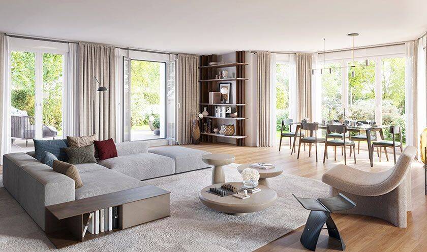 Appartement 2 pièces 45 m² · à Villeneuve-la-Garenne · 45,4 m² · 259 354 €
