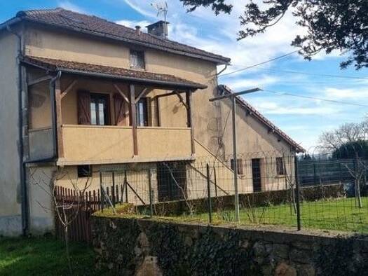 Maison à vendre 151 580 € 3 pièces 2 chambres 94 m² 589 m² de terrain Saint-Cirgues 46210