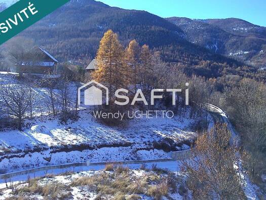 Terrain constructible viabilisé à vendre 158 000 € 588 m² de terrain Les Orres 05200