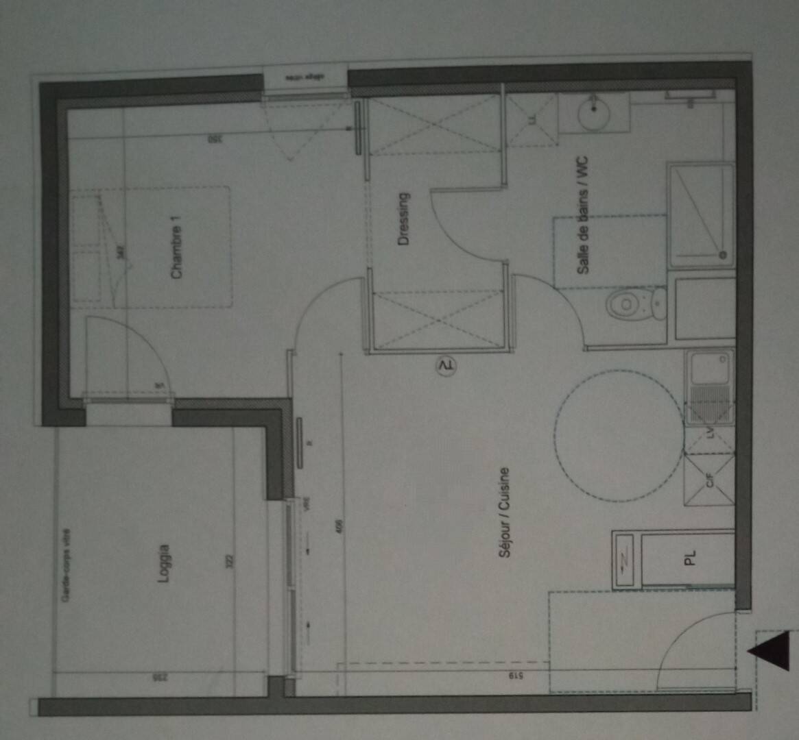 Appartement 2 pièces 43 m² · à Saint-Jean-de-Védas · 43 m² · 257 000 €