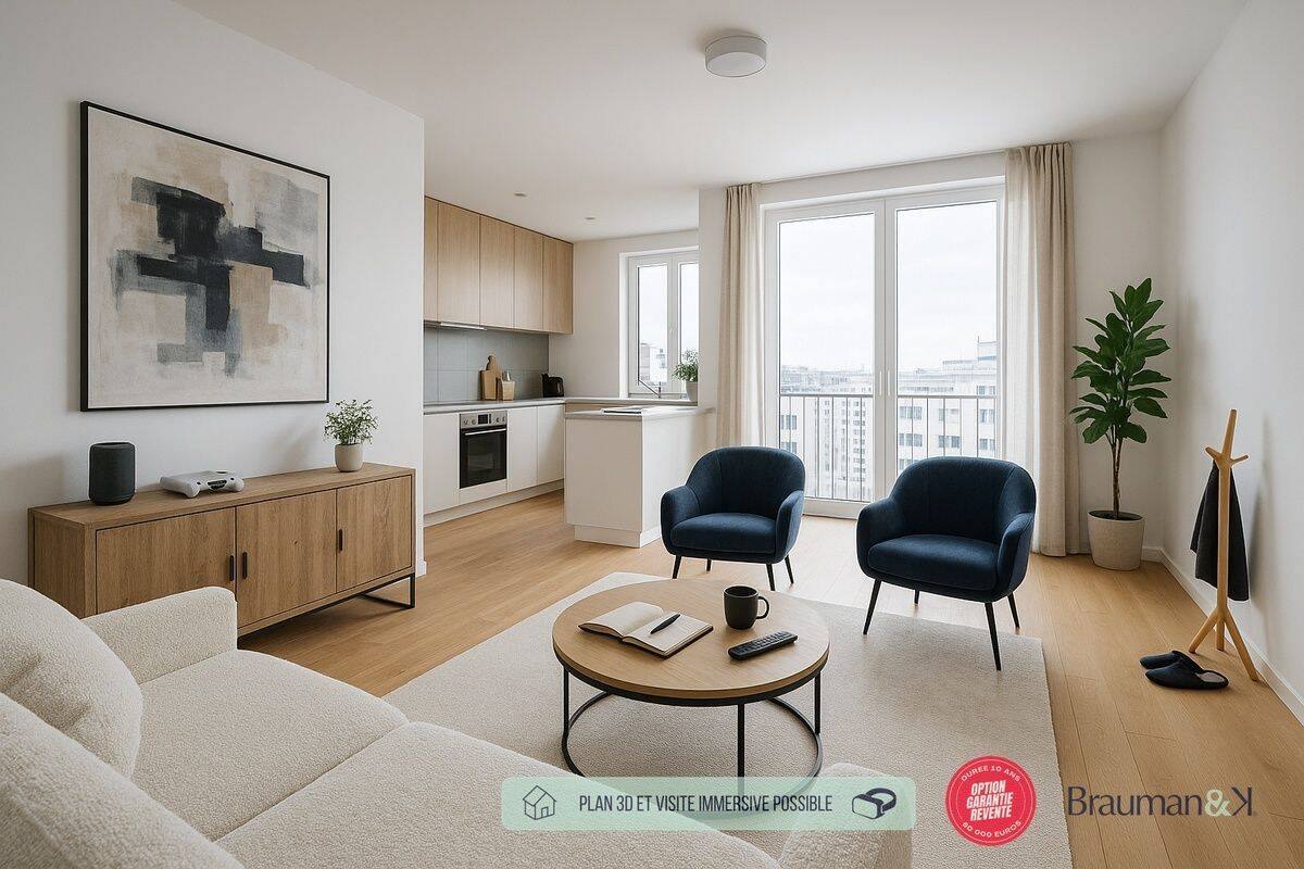 Appartement 3 pièces 52 m² · à Lorient · 52 m² · 210 400 €
