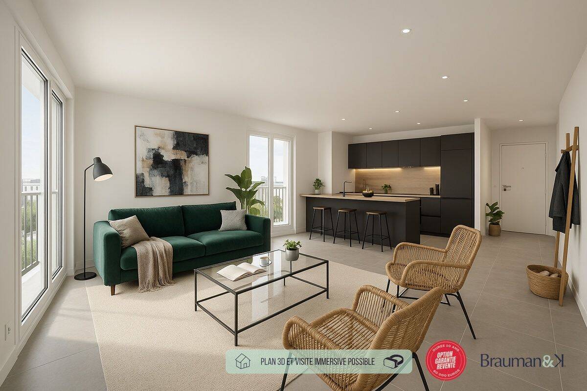 Appartement 5 pièces 127 m² · à Orly · 127 m² · 511 000 €