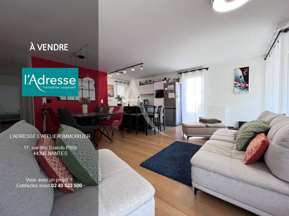 Appartement 4 pièces 92 m² · à Nantes · 92 m² · 299 000 €