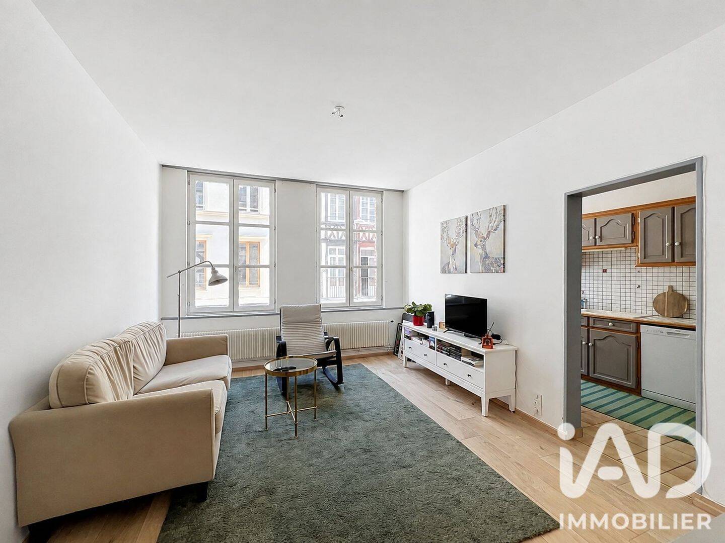 Appartement 2 pièces 48 m² · à Rouen · 48,3 m² · 154 000 €