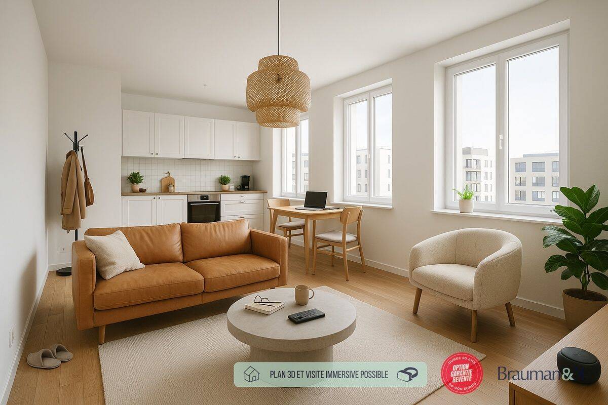 Appartement 3 pièces 63 m² · à Quimper · 63 m² · 349 000 €