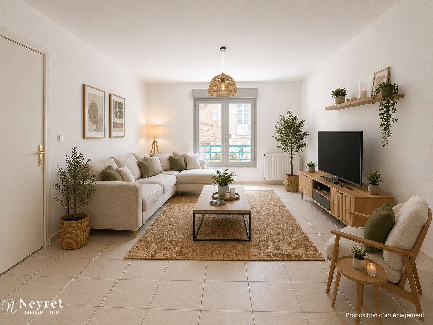 Appartement 3 pièces 63 m² · à Villefranche-sur-Saône · 63,3 m² · 165 000 €