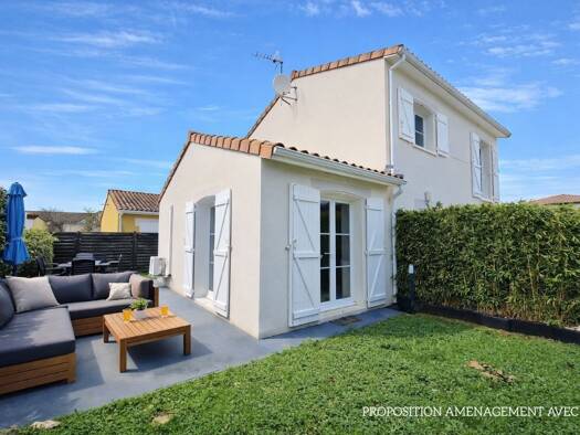 Maison à vendre 289 800 € 4 pièces 3 chambres 91 m² 296 m² de terrain Frouzins 31270