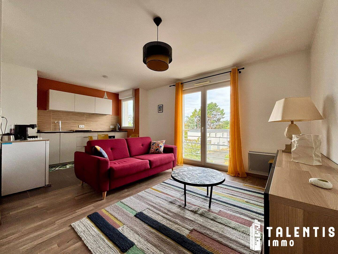 Appartement 2 pièces 44 m² · à Nantes · 43,9 m² · 640 €