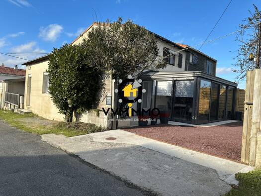 Maison à vendre 264 900 € 6 pièces 3 chambres 135 m² 347 m² de terrain Divatte-sur-Loire 44450