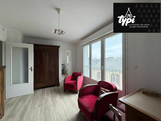 Appartement à vendre 148 990 € 2 pièces 1 chambre 37,5 m² 3ème étage Lorient 56100