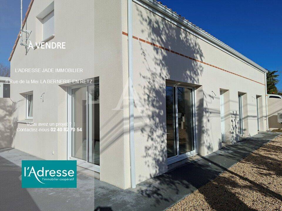 Maison 4 pièces 99 m² · à La Bernerie-en-Retz · 99,1 m² · 366 350 €