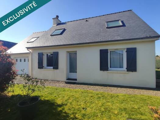 Maison à vendre 242 000 € 5 pièces 3 chambres 100 m² 550 m² de terrain Plourin-lès-Morlaix 29600