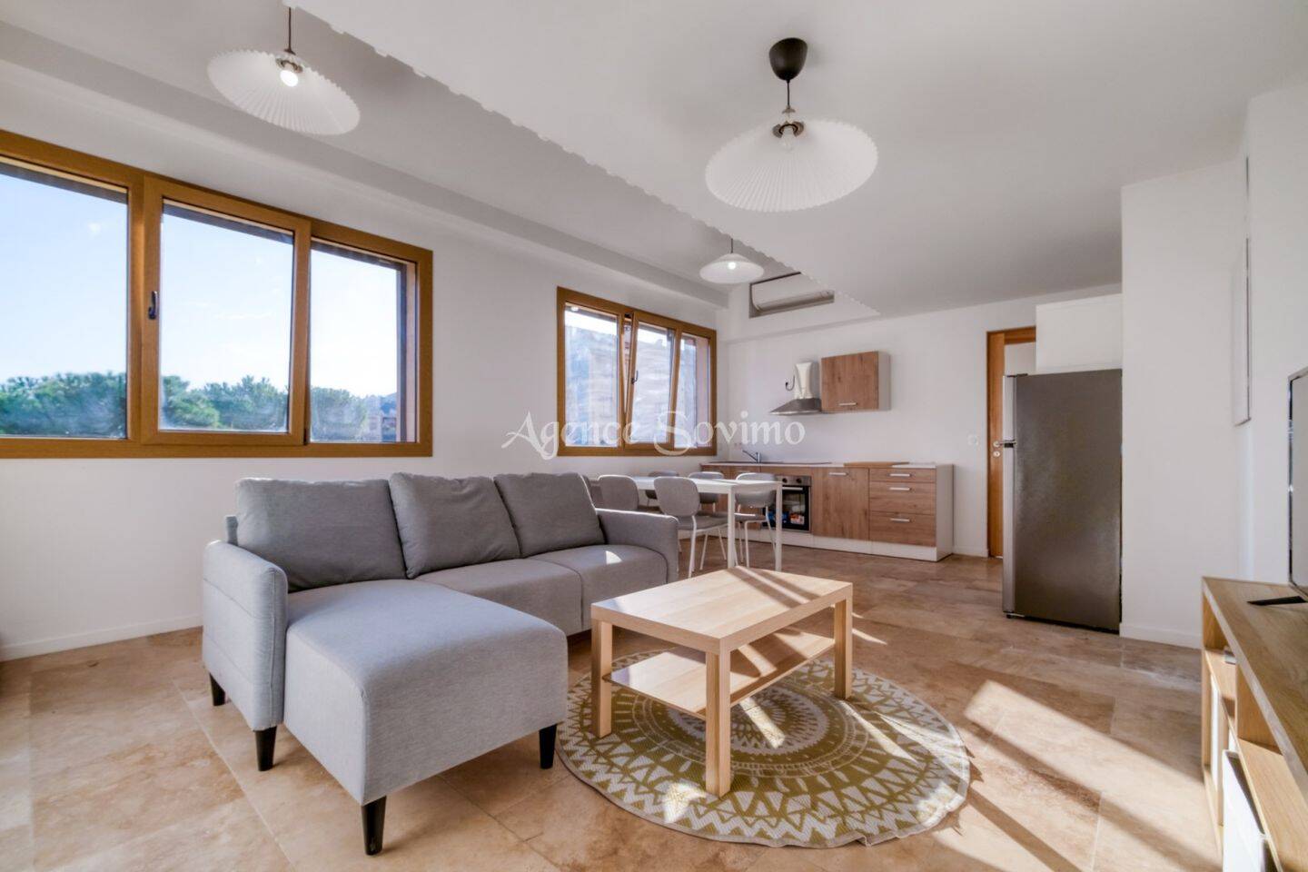 Location meublée annuelle 3 pièces avec mezzanine Nice, Rout — 10
