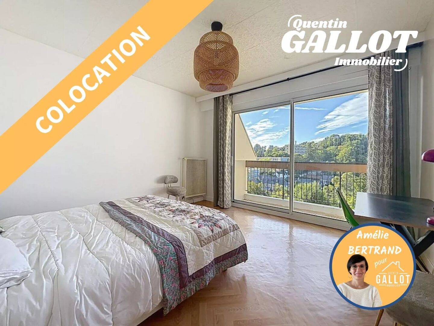 Colocation à louer - logement étudiant - Lannion - 500 € - 1 chambre, dès le 10/09/2026 · 85 m² · 500 €/mois