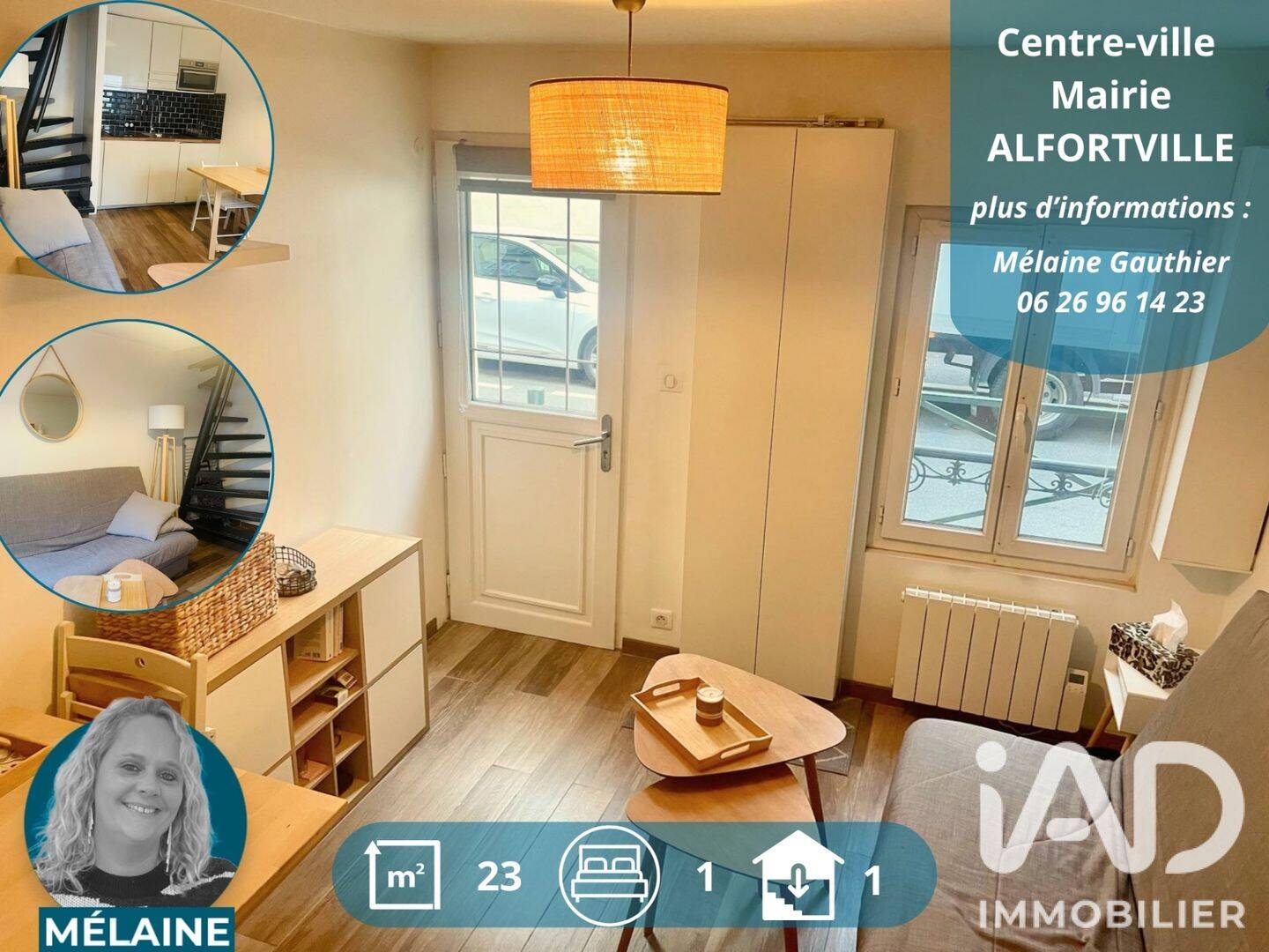 Appartement 2 pièces 23 m² · à Alfortville · 23 m² · 165 000 €