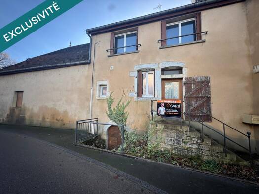 Maison à vendre 95 000 € 4 pièces 3 chambres 129 m² 708 m² de terrain Charcenne 70700