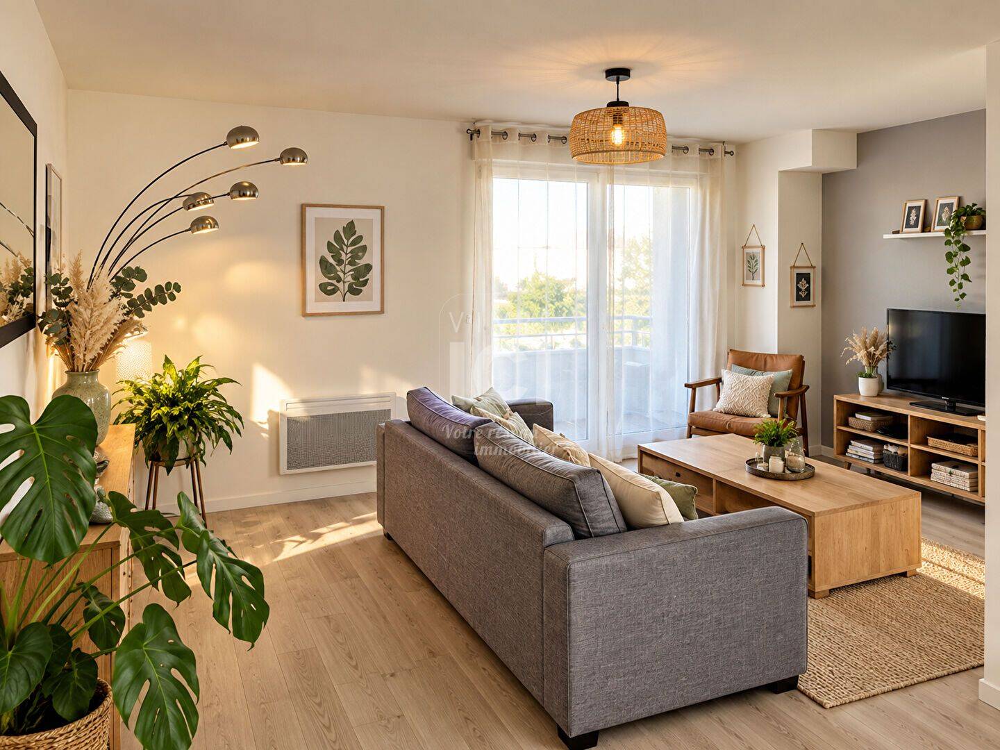 Appartement 3 pièces 62 m² · à Nantes · 61,7 m² · 274 050 €