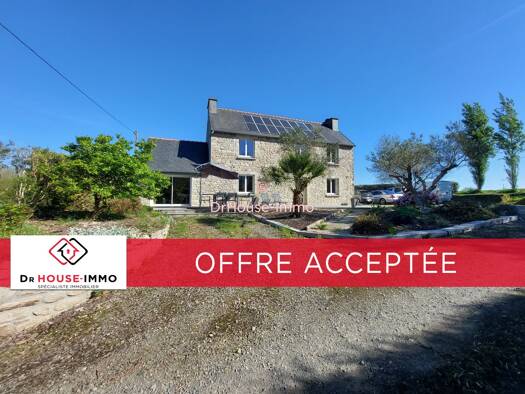 Maison à vendre 342 700 € 6 pièces 3 chambres 144 m² 2 146 m² de terrain La Motte Plabennec 29860