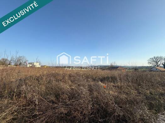 Terrain constructible viabilisé à vendre 108 000 € 793 m² de terrain Gennes 25660