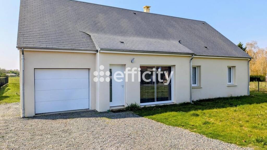 Maison de plain-pied à vendre 255 000 € 4 pièces 3 chambres 105 m² 1 002 m² de terrain Savigné-sur-Lathan 37340
