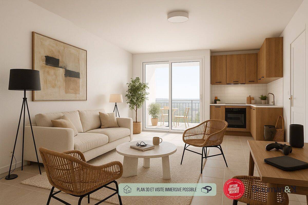 Appartement 3 pièces 63 m² · à Saint-Herblain · 63 m² · 259 000 €