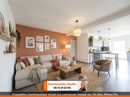 Appartement à vendre 209 000 € 3 pièces 2 chambres 67 m² 2ème étage République Clermont-Ferrand 63100