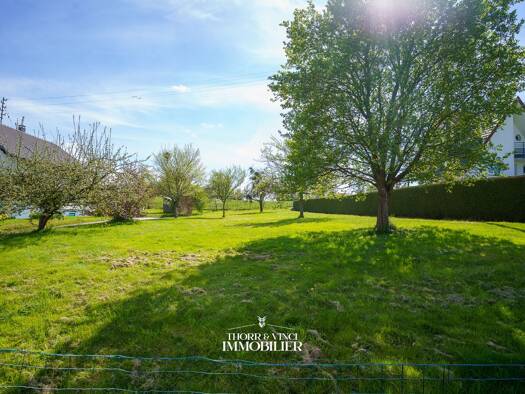 Terrain constructible viabilisé à vendre 98 325 € 898 m² de terrain Pfetterhouse 68480