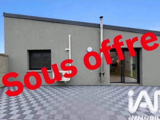 Maison à vendre 195 000 € 4 pièces 2 chambres 110 m² 305 m² de terrain Nord et Sud Est Terville 57180